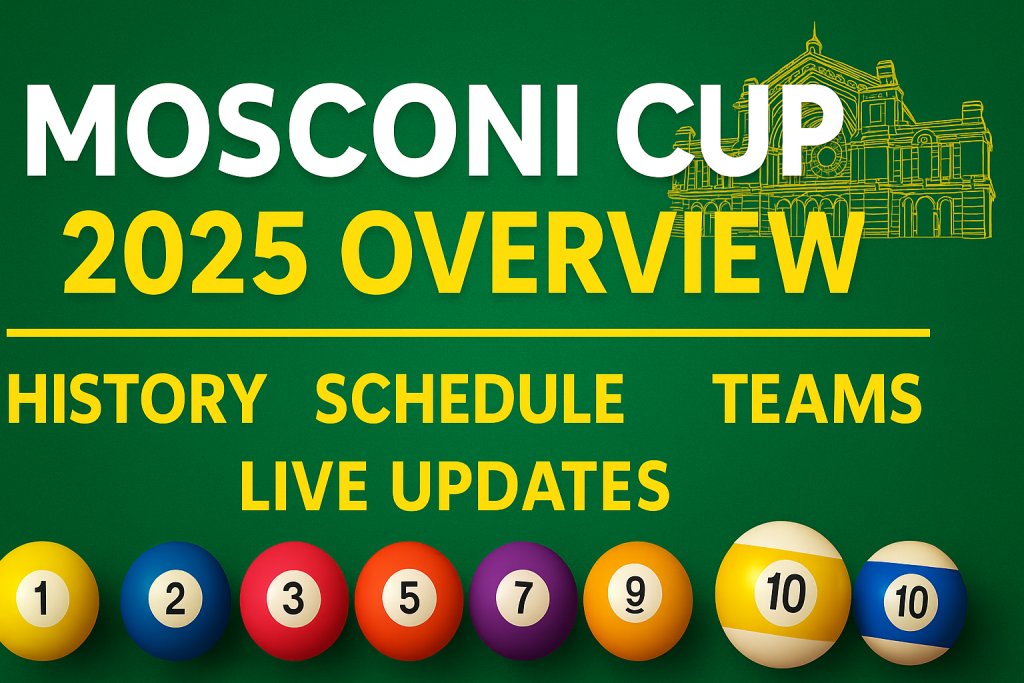 Mosconi Cup 2025 Overview: History, Schedule, Teams & Live Updates 3