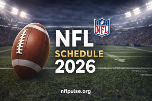 NFL Schedule 2026: Full Season Dates, Key Matchups & Primetime Games 1 NFL Schedule 2026 featured image showing football stadium and full season schedule concept