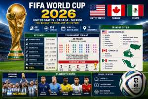 FIFA World Cup 2026 Schedule, Host Cities and Tournament Guide