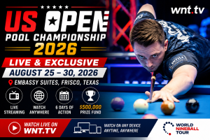 US Open Pool Championship 2026 Live and How to Watch Anywhere streaming guide and WNT TV coverage