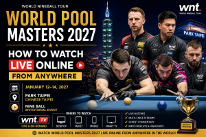 How to Watch World Pool Masters 2027 Live Online from Anywhere